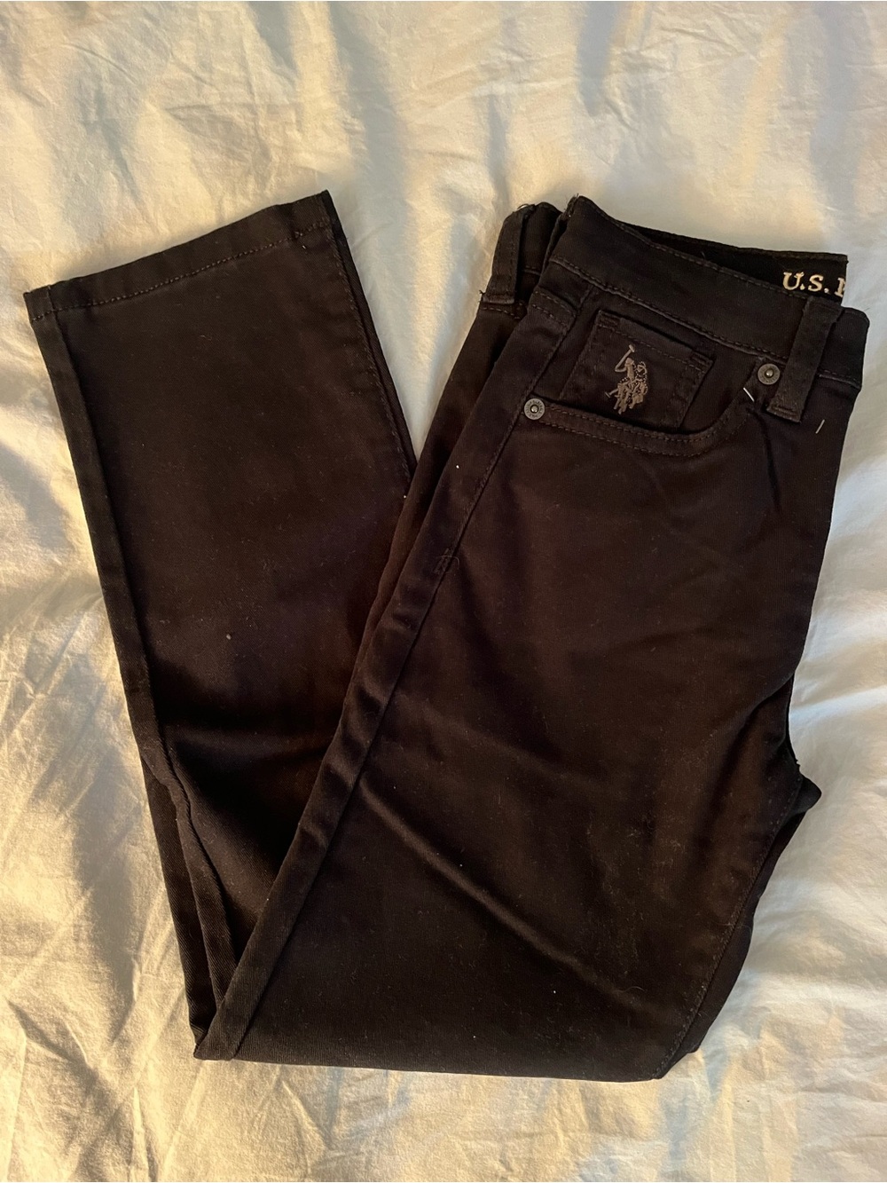 U.S. Polo Assn. kids black Slim Jeans